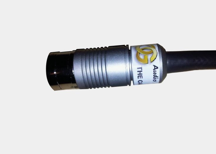 Connettore XLR The Cable con corpo in alluminio tornito